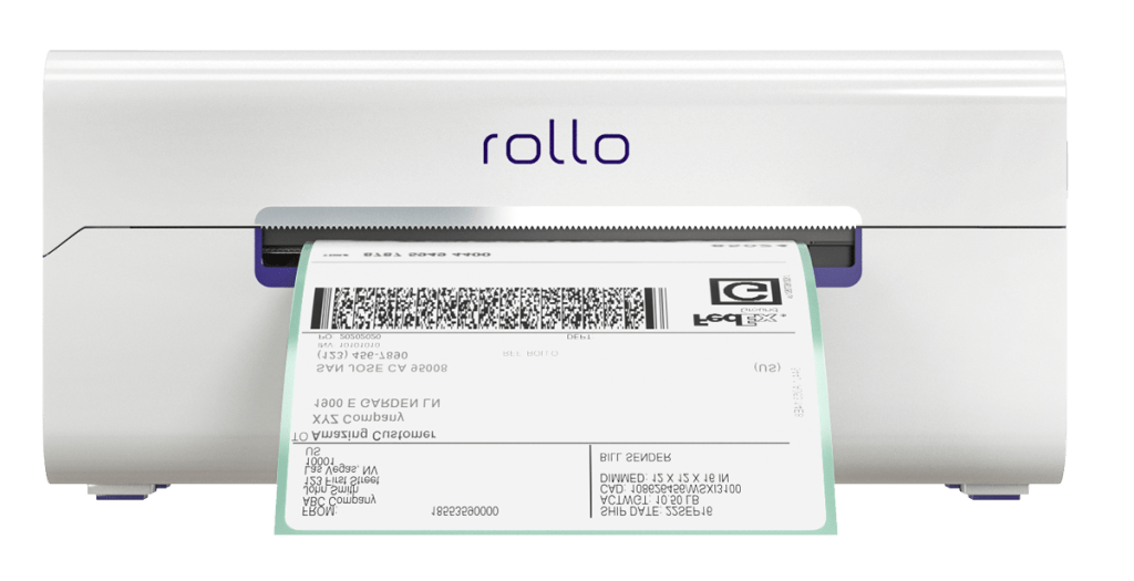 Depop label printer by Rollo