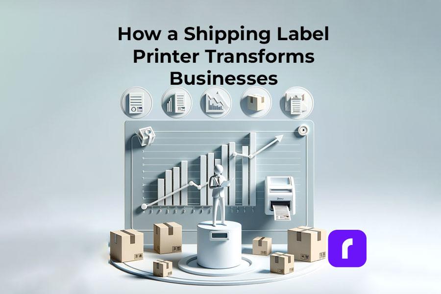 How a Shipping Label Printer Transforms Businesses