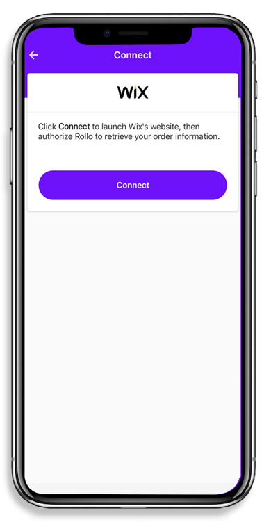 Link Your Wix Store to the Rollo Ship App