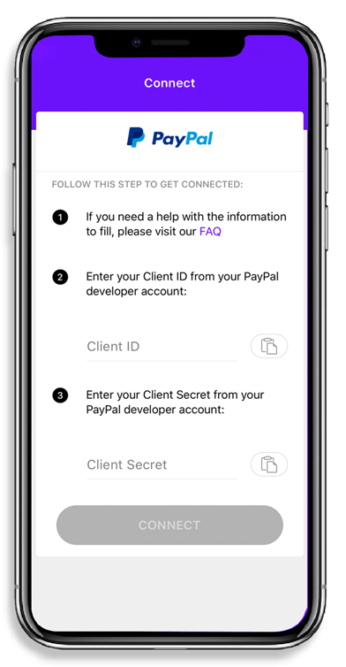 Link PayPal to the Rollo Ship App
