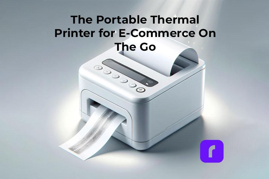 The Portable Thermal Printer for E-Commerce On The Go