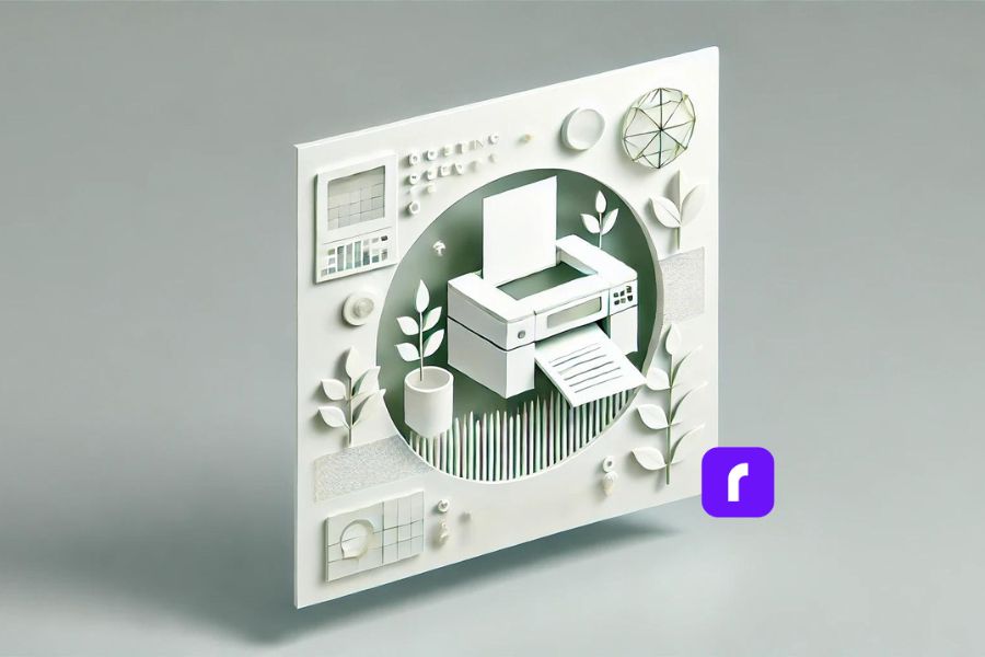 Eco Friendly Label Thermal Printer.