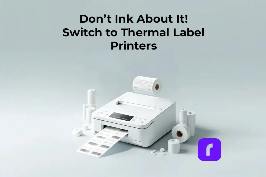 Don’t Ink About It! Switch to Thermal Label Printers