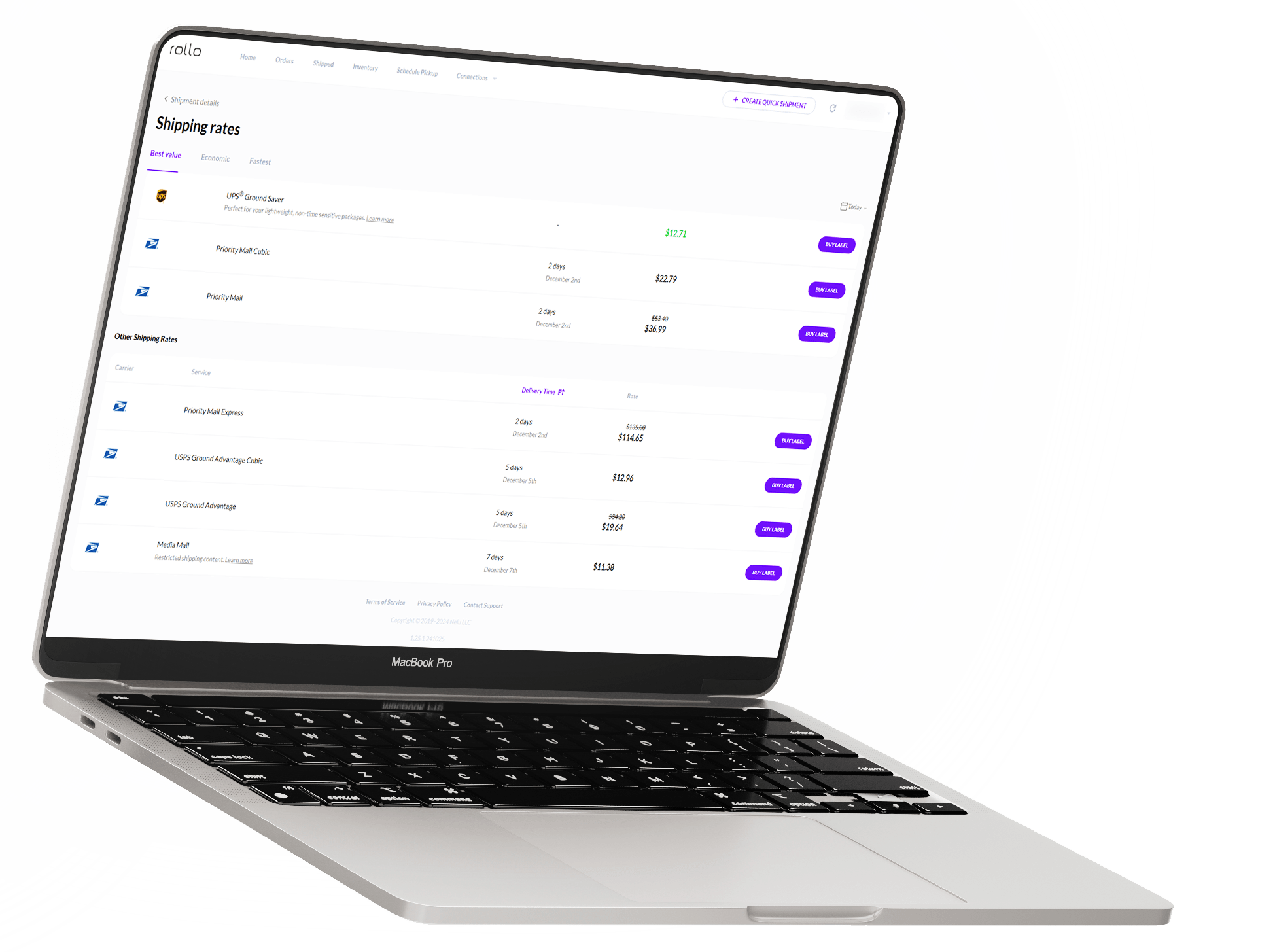 eBay 4 Claim UPS and USPS shipping discounts when you join Rollo Ship for free