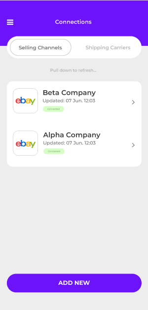 eBay 6 Manage eBay orders in Rollo Ship