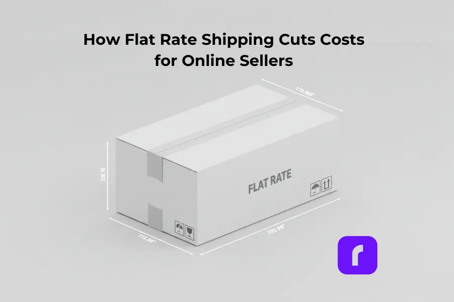 How Flat Rate Shipping Cuts Costs for Online Sellers