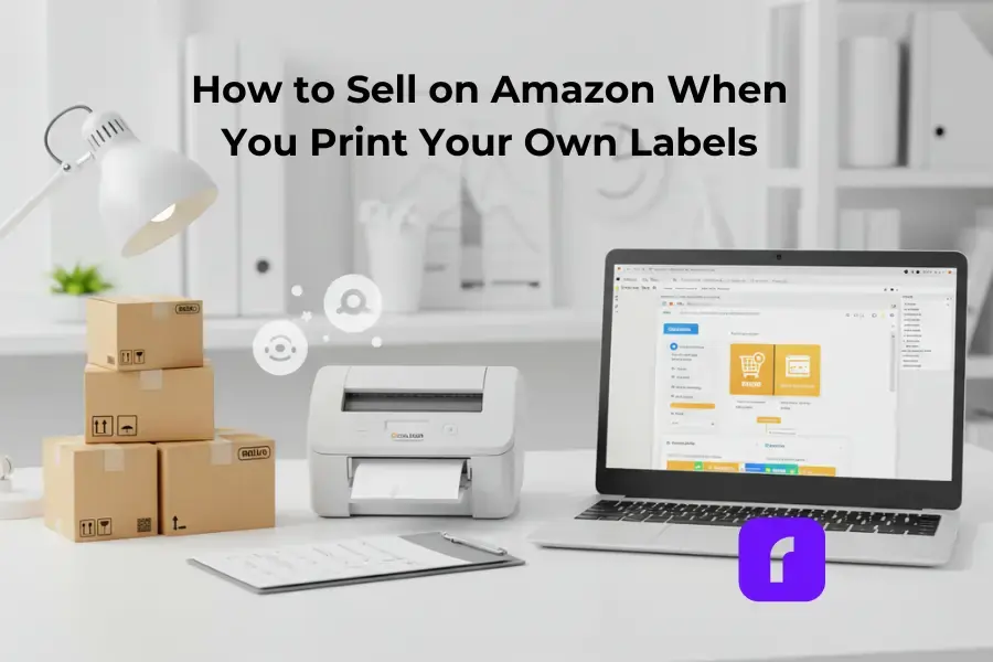 How to Sell on Amazon When You Print Your Own Labels
