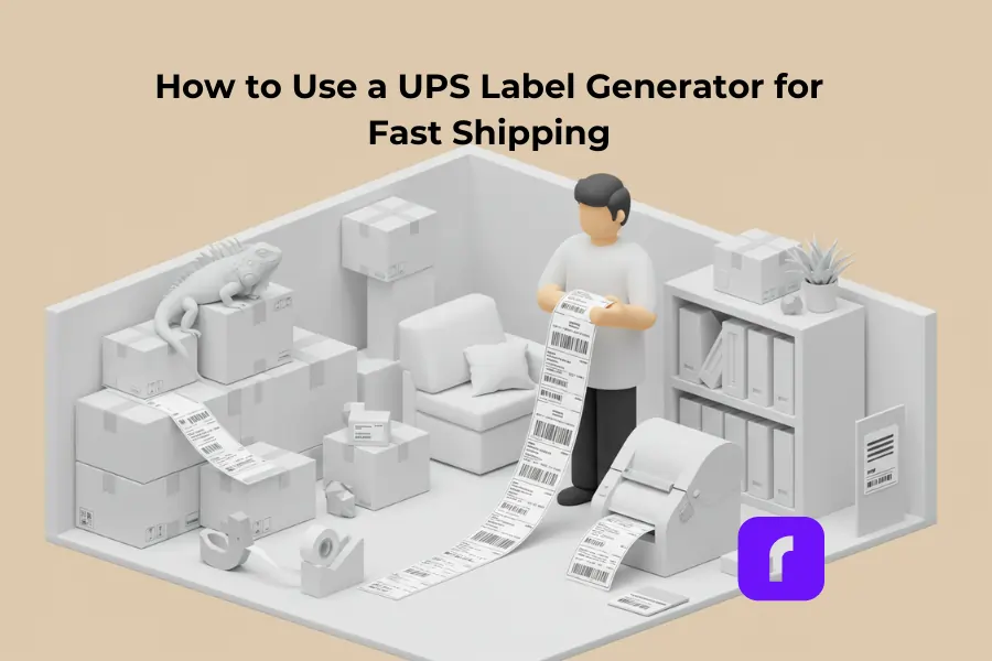 How to Use a UPS Label Generator for Fast Shipping